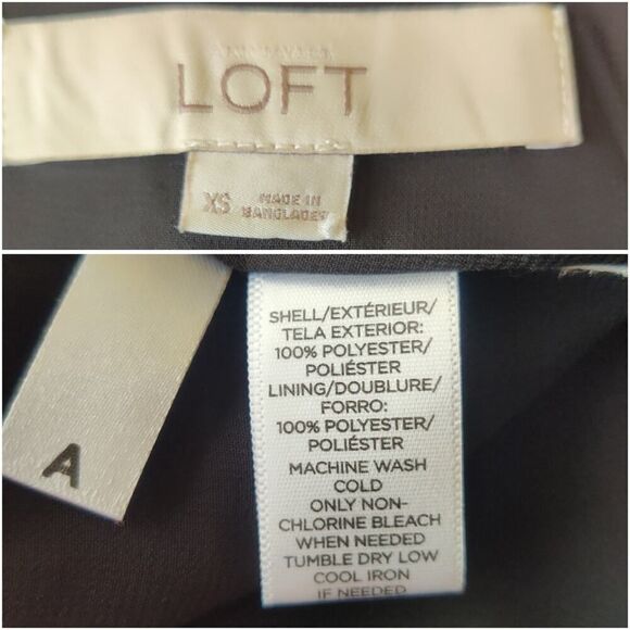 Pair of Ann Taylor LOFT & Express reversible strappy camisoles sz XS - Picture 7 of 13